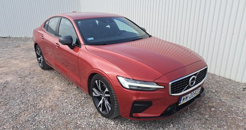 Volvo S60 cena 105900 przebieg: 156573, rok produkcji 2020 z Konstantynów Łódzki małe 106